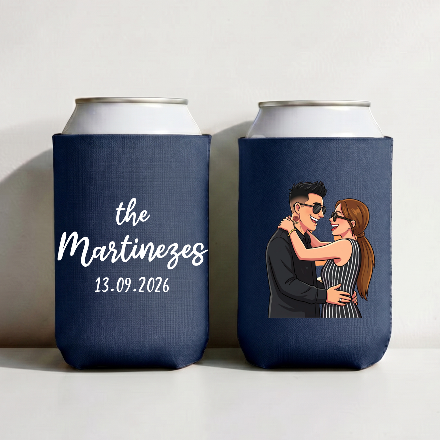 Personalised Stubby Holders for Weddings