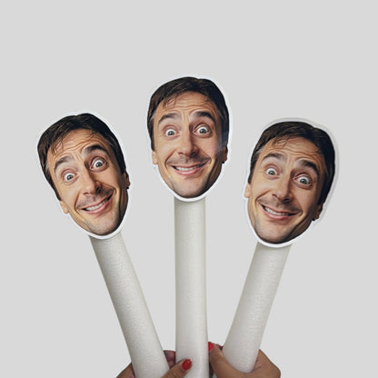 Face on a Glow Stick