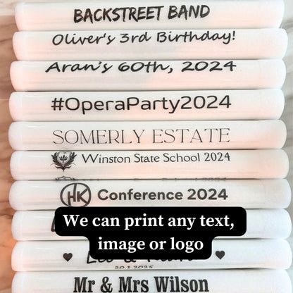 Wedding Glow Sticks - Multiple Font Choices
