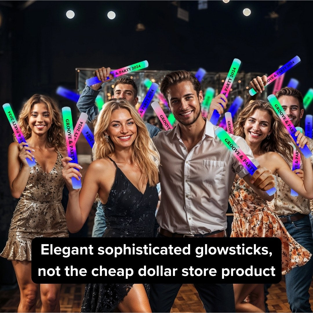 Wedding Glow Sticks - Multiple Font Choices