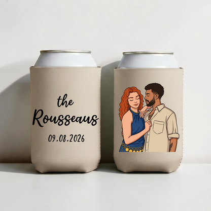 Personalised Stubby Holders for Weddings