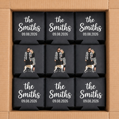 Personalised Stubby Holders for Weddings