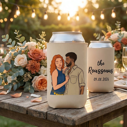 Personalised Stubby Holders for Weddings