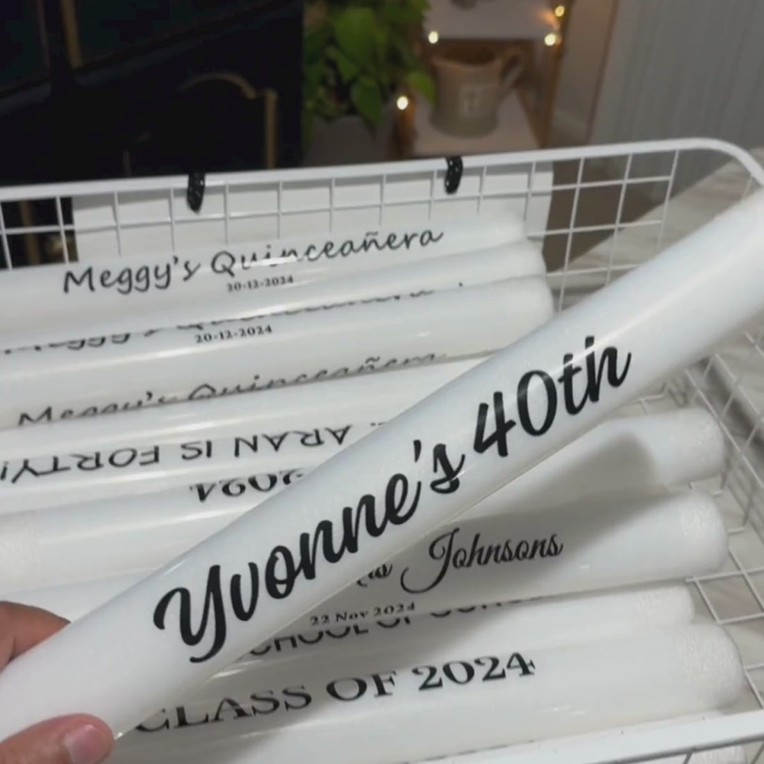 Custom-Made Glow Sticks